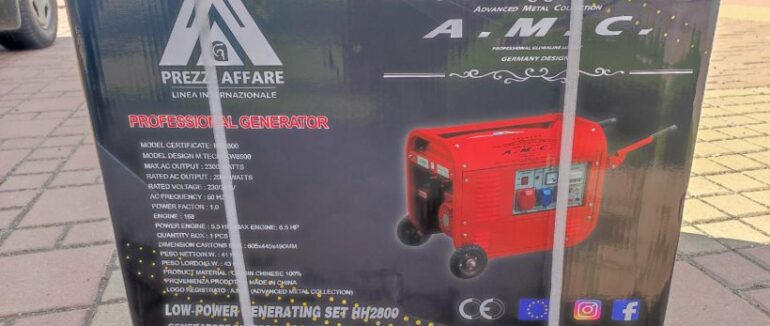 Підтримка медзакладів: у Рахові передали генератори в с. Білин і Костилівку