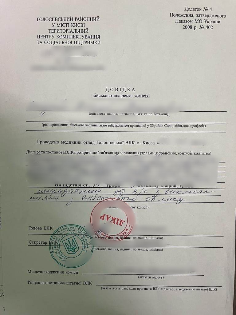 Прикордонники викрили зловмисника: на КПП "Лужанка" киянин намагався перетнути кордон із підробленою довідкою ВЛК