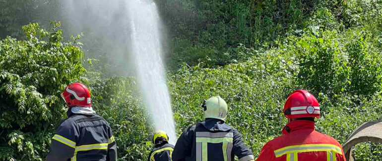 Масштабні навчання рятувальників: працівники ДСНС тренувалися ліквідовувати екопожежі