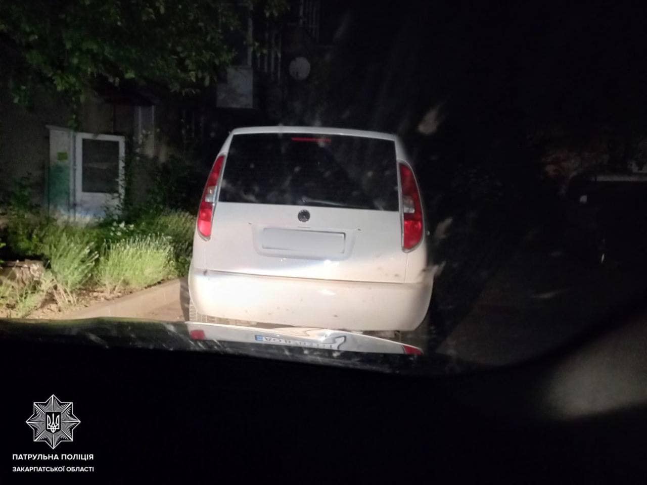 В Мукачеві виявили нетверезого порушника, який пропонував хабар патрульним