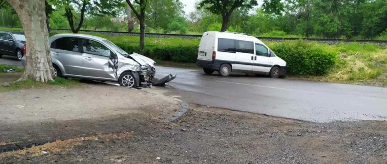 У Мукачеві трапилася ДТП: зіштовхнулися два автомобілі