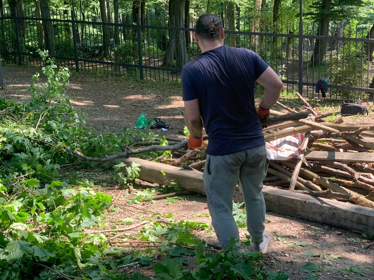 Невицький замок - до ладу: Оноківська громада влаштувала екотолоку у стінах фортеці (ФОТО)