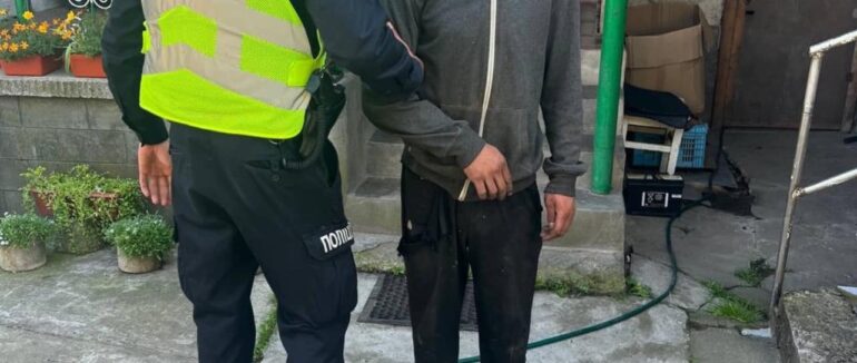Невдала спроба крадіжки: на Мукачівщині затримали зловмисника