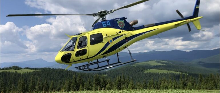 На Закарпатті прикордонна авіація окрім порушників кордону, фіксує незаконні вирубки, видобуток та стихійні звалища