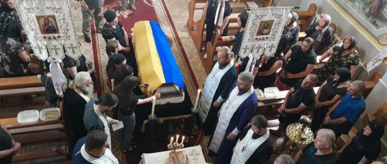 На Мукачівщині попрощалися з полеглим у війні Алком Фегером