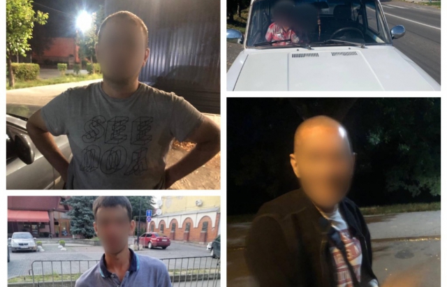 За добу на Закарпатті спіймали чотирьох п’яних водіїв