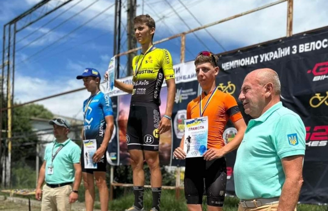 Велосипедисти з Мукачева здобули «бронзу» на Чемпіонаті України