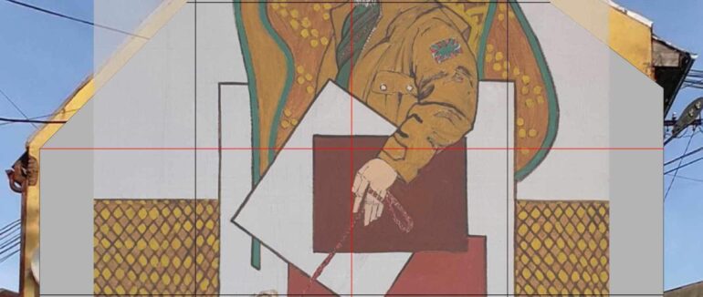 У Мукачеві тривають роботи зі створення муралу в пам’ять про Івана Бровді (ФОТО)