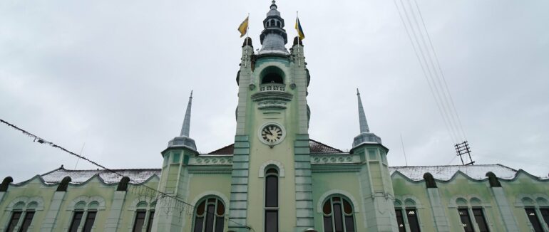 Сутички і сварки з самого ранку: мукачівці намагаються потрапити на міську сесію (ВІДЕО)