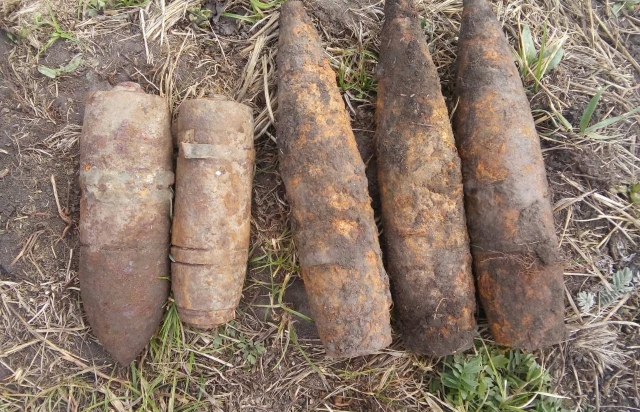 На Рахівщині виявили цілий арсенал часів Першої світової війни