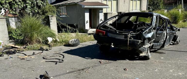 На Хустщині трапилася ДТП: одна людина загинула, ще троє травмовано