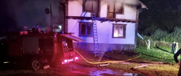 Підпалив будинок дружини: на Мукачівщині затримали зловмисника