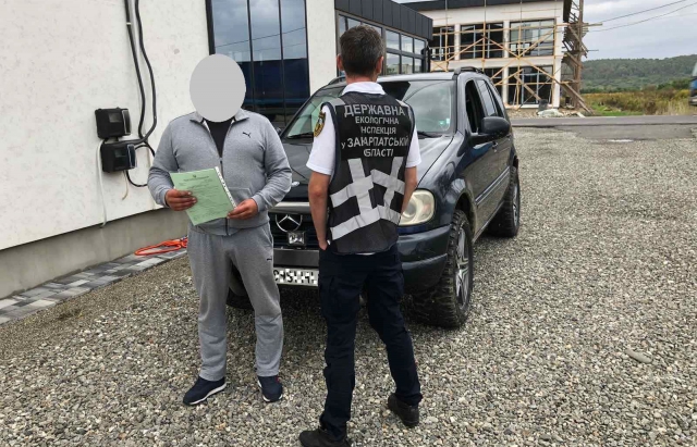 На Закарпатті притягнули до відповідальності любителя “джипінгу”