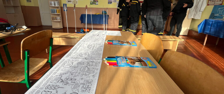 Чергове відкриття: у Золотарівському ліцеї з’явився клас безпеки (ФОТО)