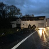 Затримали водія вантажівки: деталі ДТП на трасі «Київ-Чоп» (ФОТО)