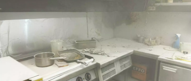 В Ужгороді горіла кухня у місцевому кафе