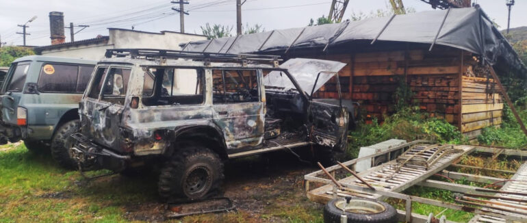 На вихідних закарпатські рятувальники ліквідували дві пожежі в автомобілях