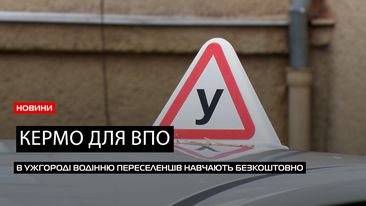 Безкоштовне водіння: автошкола УжНУ навчає переселенців (ВІДЕО)
