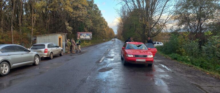 На Берегівщині 34-річний водій іномарки на блокпосту збив прикордонника