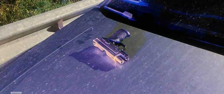 Двоє п’яних закарпатців лізли у бійку з прикордонниками та стріляли з пістолета