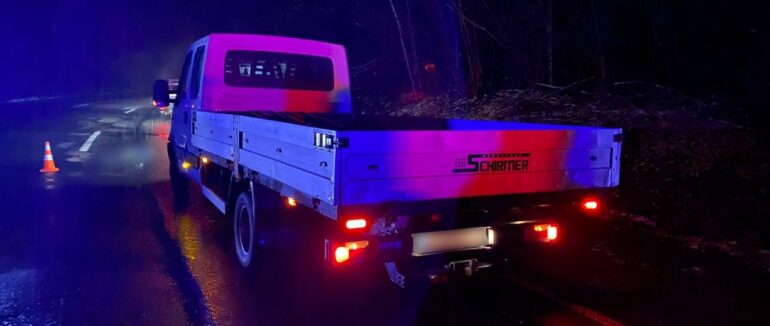 21-річний мукачівець на вантажівці збив на смерть пішохода неподалік села Абранка