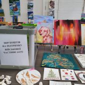 Ярмарок від школи дизайну: у Мукачеві відбулася сучасна арт-виставка (ФОТО)