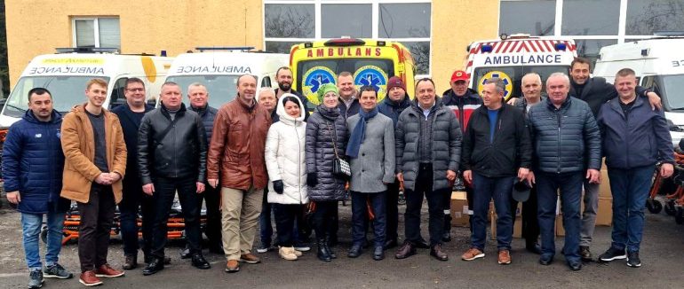 Комунальні заклади Закарпатської облради отримали чергову партію допомоги від чеського краю Височина