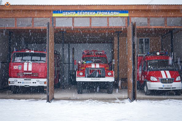 Включатиме три пожежні підрозділи: на Тячівщині запрацював Центр безпеки громадян