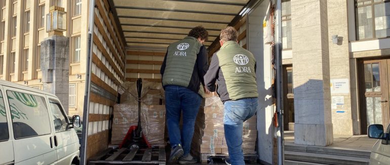 Напередодні свят на Закарпаття доставили гуманітарну допомогу від партнерів