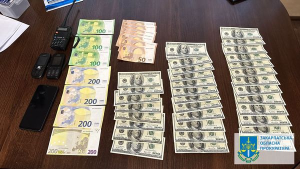 До Словаччини за $3000: на Закарпатті затримали трьох порушників (ФОТО)