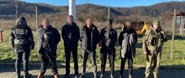 Закарпатські прикордонники затримали чергову групу “ухилянтів”