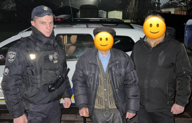 В Мукачеві патрульні шукали 84-річного дідуся