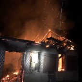 Нічна пожежа: на Закарпатті ліквідували загорання  в житловому будинку