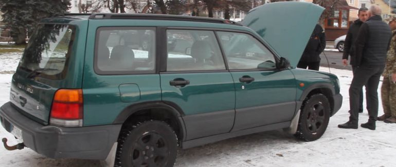 Міжгірська громада передала ще одне авто для ЗСУ
