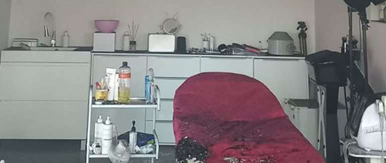 Пожежа в салоні краси Мукачева