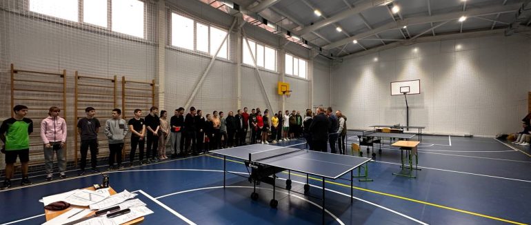 Мукачеві стартував шкільний турнір з настільного тенісу