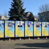 У Чопі відкрили меморіальні стенди пам’яті полеглих Героїв