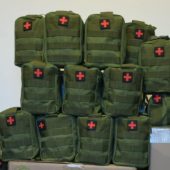 Благодійники передали прикордонникам 450 аптечок