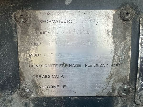 На Закарпатті виявили вантажівку із підробленим VIN-кодом