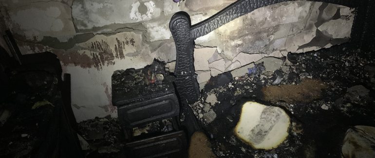 Під час пожежі на Ужгородщині травмувалися двоє людей