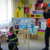 Школярі у “Вогнику”: ужгородські учні ліцею завітали в клас безпеки (ФОТО)