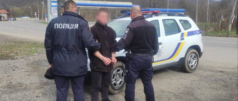 На Ужгородщині затримали чоловіка, який угнав мотоцикл