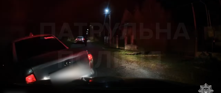 Нічна погоня у Мукачеві: поліція гналася за п’яним водієм
