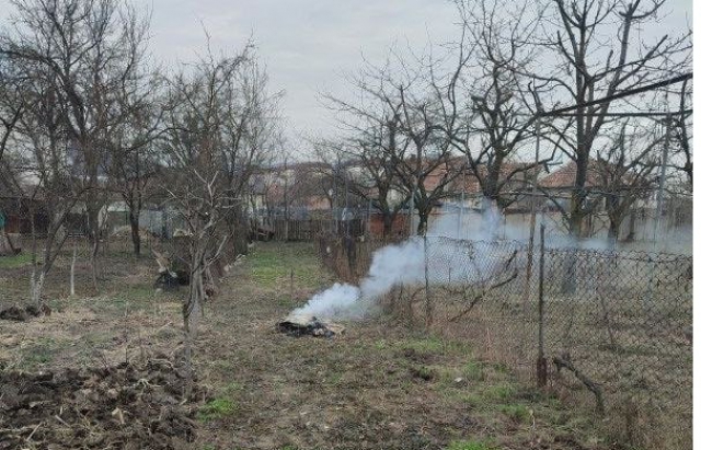 Мукачівець сплатить штраф за спалення сміття на вулиці