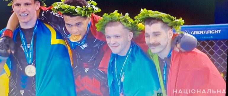 Поліцейський із Закарпаття здобув “бронзу” на чемпіонаті Європи з єдиноборств ММА