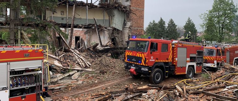 У Мукачеві знову горіла колишня тютюнова фабрика