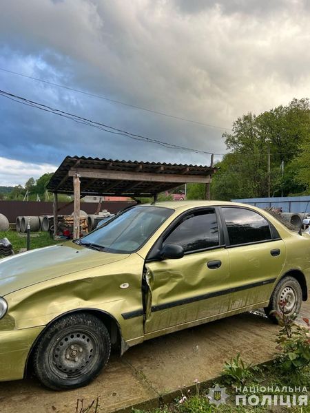 На Тячівщині п’яний чоловік викрав авто та скоїв на ньому 2 аварії