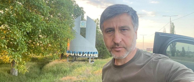 Перший заступник голови ОВА Мирослав Білецький з робочою поїздкою перебуває на Сході країни