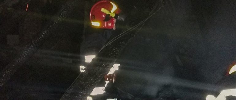 На Хустщині рятувальники ліквідували загоряння житлового будинку