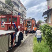 Пожежа в квартирі: вогнеборці Хуста рятували жінку (ФОТО)